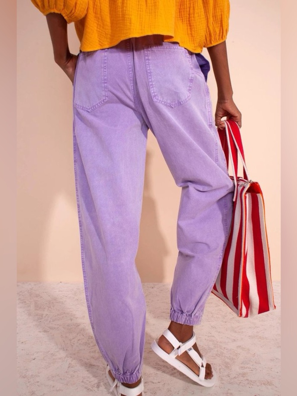 L.F. Market Colin Jeans in Lilac - Picture 2 of 12